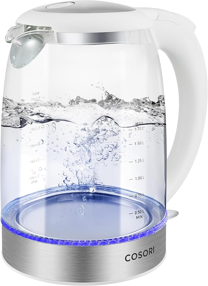 COSORI 1500W Electric Kettle & 8-Cup Pour Over Coffee Maker - Image 2