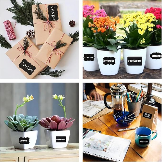 Chalkboard Label 240 Pcs Waterproof Reusable Labels - Image 4