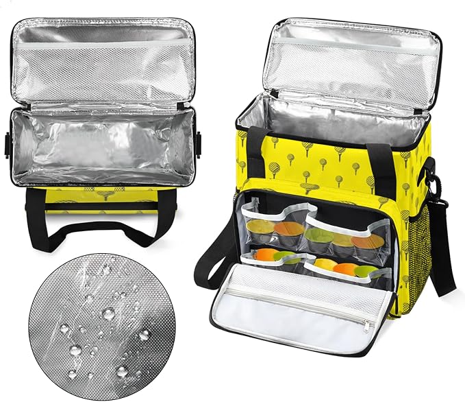 Golf Ball Coffee Maker Travel Bag, Golf Ball Large Carrying Storage Case - Image 3
