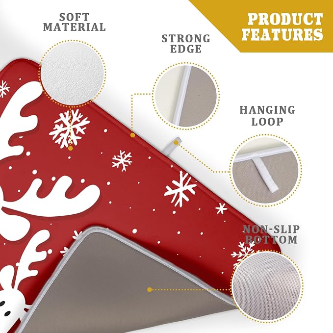 Christmas Reindeer Dish Drying Mats 18x24 - Image 4