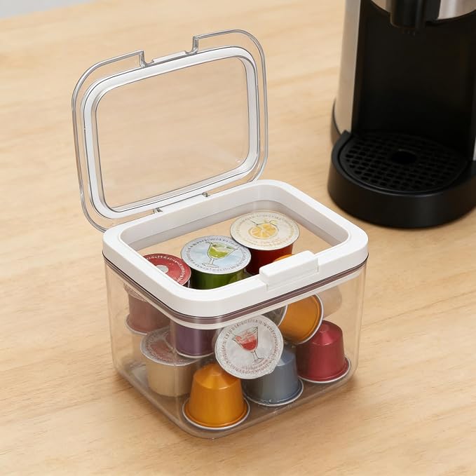 Cocktail Capsules Organizer Clear Plastic Pods Coffee Pod Holder - Image 2
