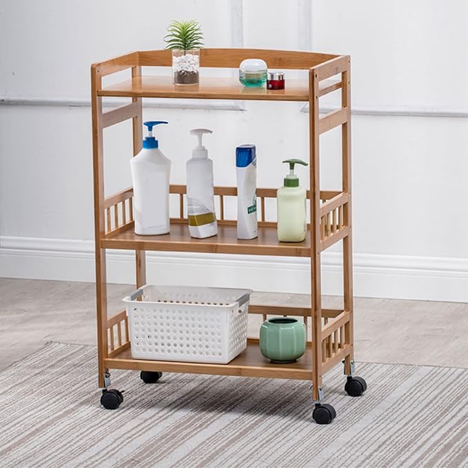 3 Tier Rolling Kitchen Cart - Image 5