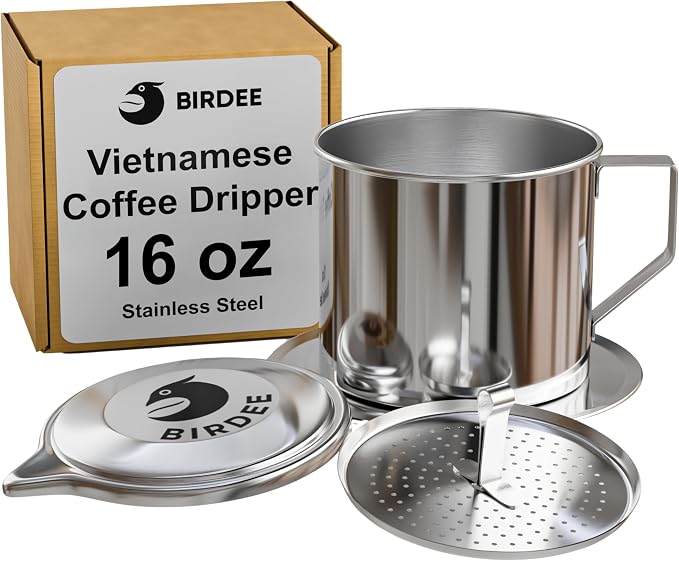 Birdee Vietnamese Coffee Dripper - 16 oz by BIRDEE