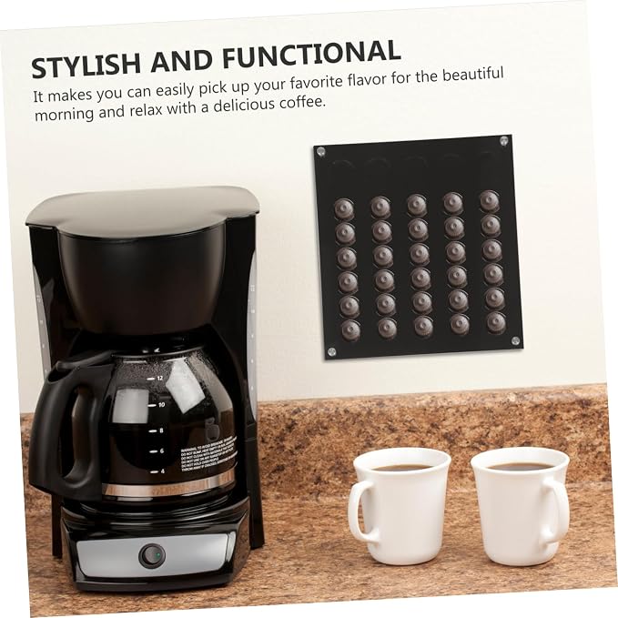 Acrylic Coffee Capsules -mounted Organizer - Image 8