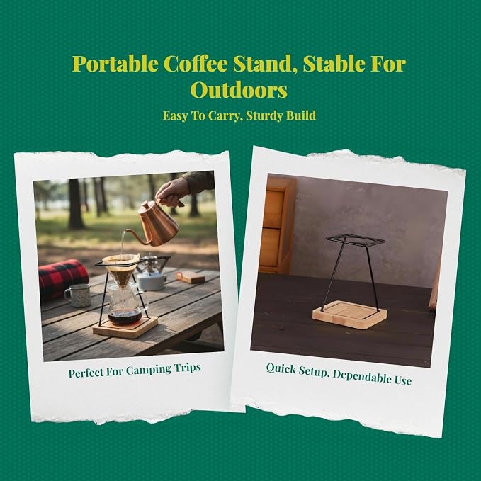 Pour over Stands Coffee Dripper Holder Portable Drip Coffee Stand Coffee - Image 4