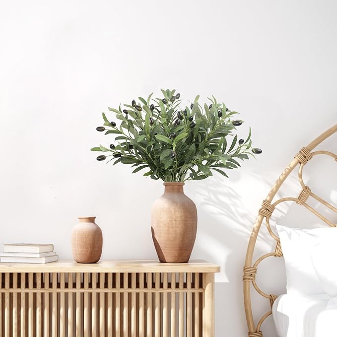 Leftover 6PCS 18Inch Faux Olive Branches - Image 6
