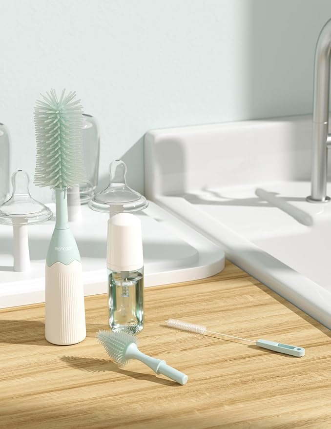 Momcozy Bottle Brush Kit with Push-Press Foam Design - Image 7
