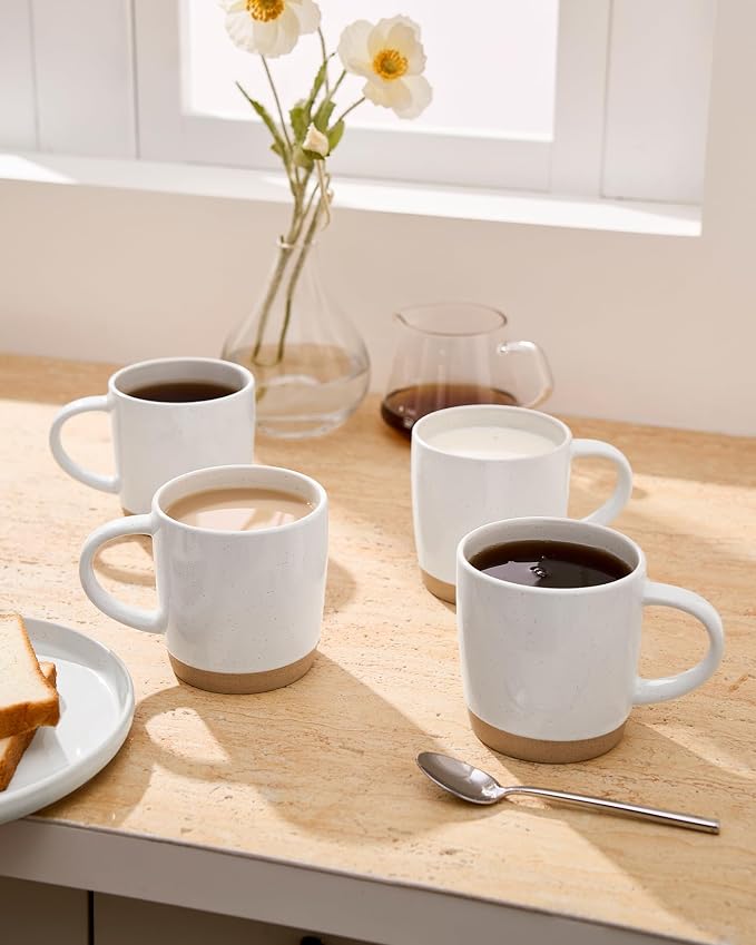 famiware Coffee Mugs for 4, 13 oz Mug Set, Dringking Cup - Image 7
