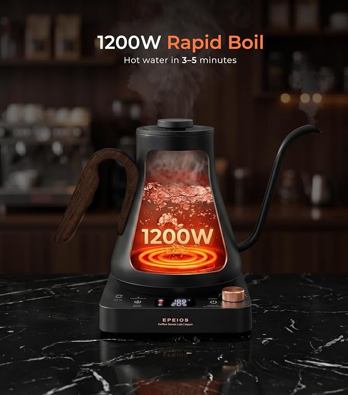 Epeios Electric Kettle, Gooseneck Electric Kettle - Image 5