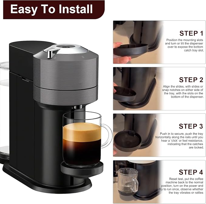 Coffee Machine Drip Tray Replacement MS-624960, Espresso Grinder Tray - Image 7