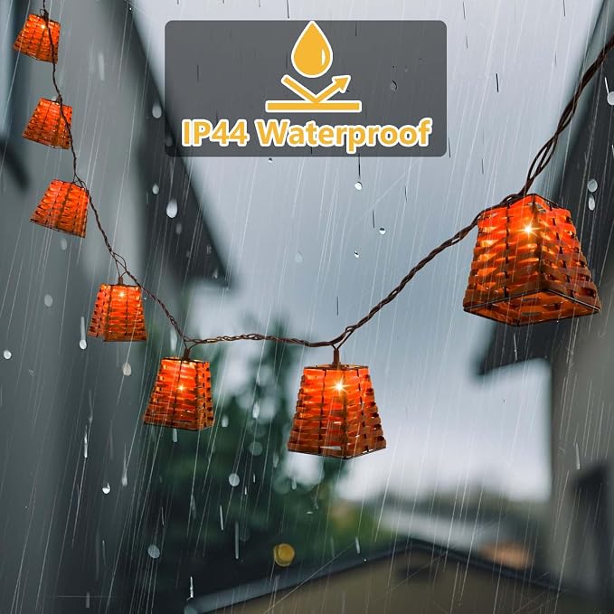Outdoor-String-Lights-Waterproof, Boho Lantern String Lights - Image 4