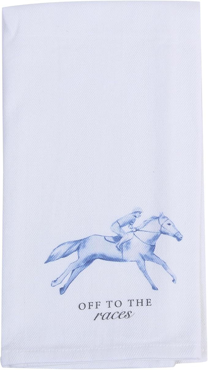 Barrel Down South Derby Horse Racing Tea Towels by BarrelDownSouth