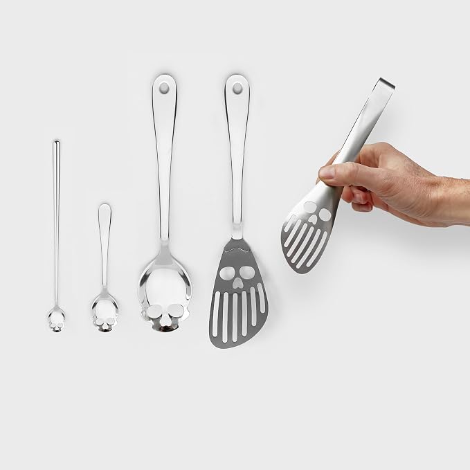 Suck UK Kitchen Tong- Skull Kitchen Tongs - Image 7