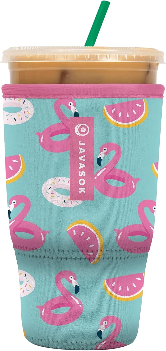 Sok It JavaSok Iced Coffee & Cold Soda Insulated Neoprene Cup Sleeve by SokIt