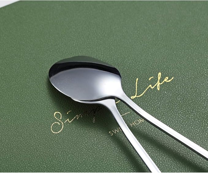 Kyraton Stainless Steel 7.5" Long Handle Iced Tea Spoons - Image 6