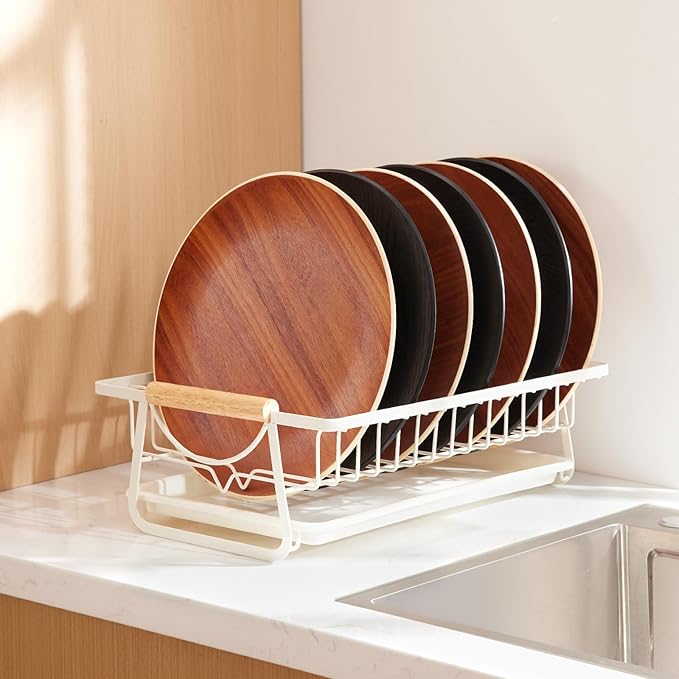 Yangbaga Wood Serving Tray: Black Serving Platter, 11.5" Small Decorative Trays - Image 6