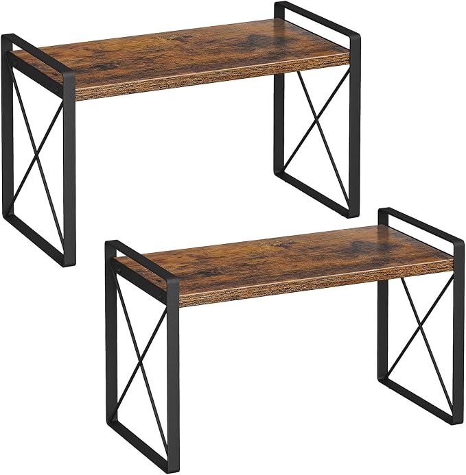 Giikin Kitchen Countertop Organizer, Spice Rack Riser Shelf by Giikin