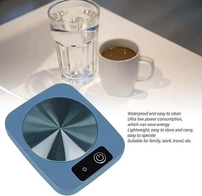 Coffee Mug Warmer, 55℃ Smart Constant Temperature Coaster USB Powered Milk Cup - Image 5