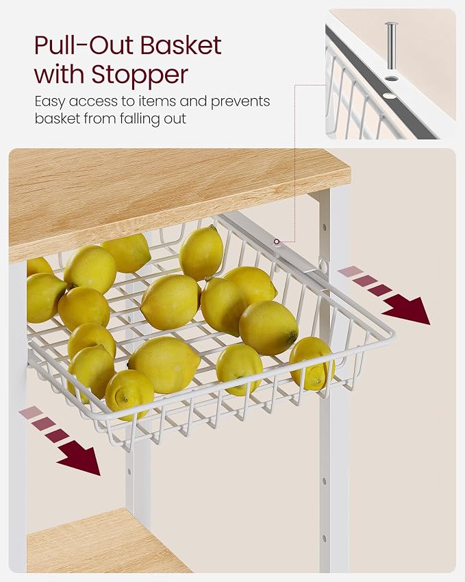 VASAGLE Baker's Rack, Coffee Bar Stand - Image 9