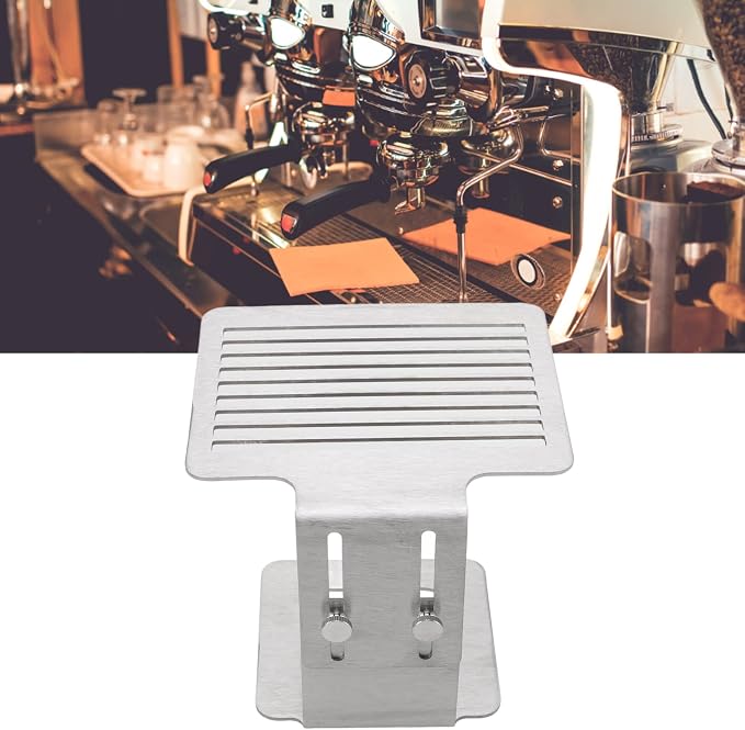 Fdit Coffee Machine Scale Rack, Stainless Steel, Height Adjustable, Weighing - Image 8