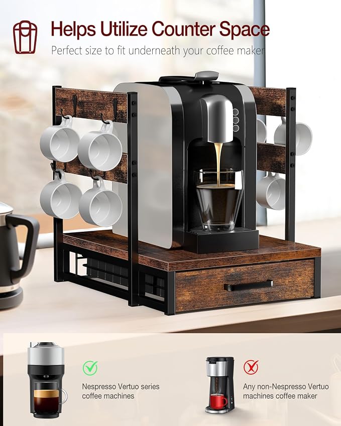 Evermagin Coffee Pod Holder, Vertuo Pod Holder Compatible - Image 6