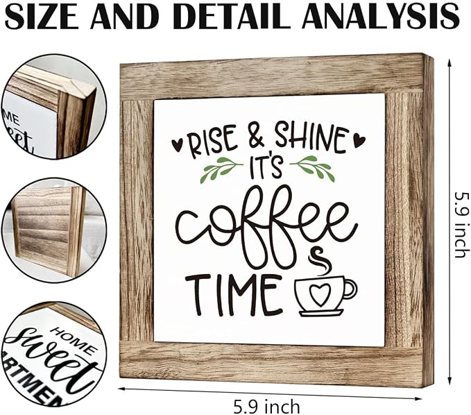 Rise & Shine Coffee Decor Set - Image 2