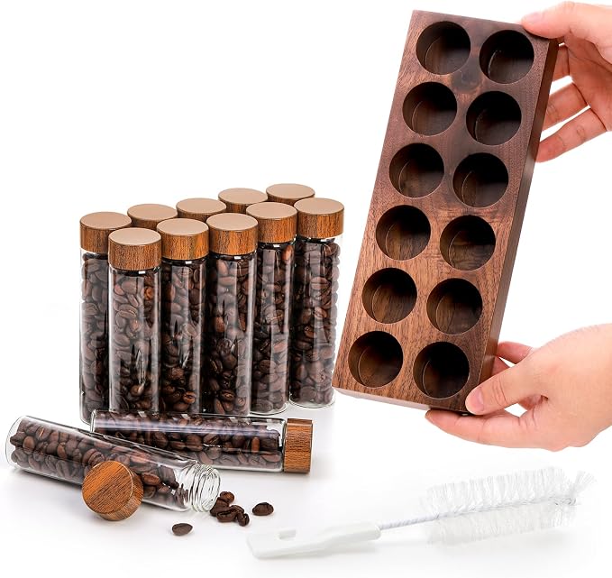 Goaste 12 Pack Coffee Bean Storage Tubes - Image 3