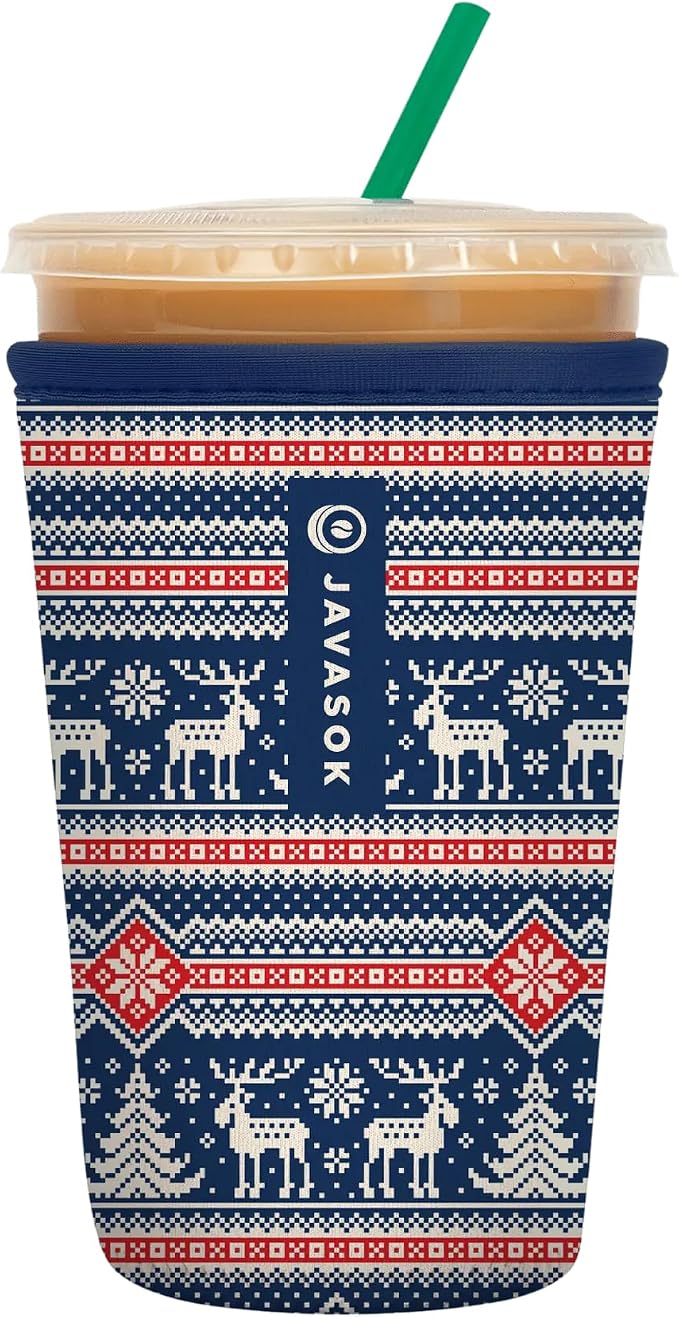 Sok It JavaSok Iced Coffee & Cold Soda Insulated Neoprene Cup Sleeve by SokIt