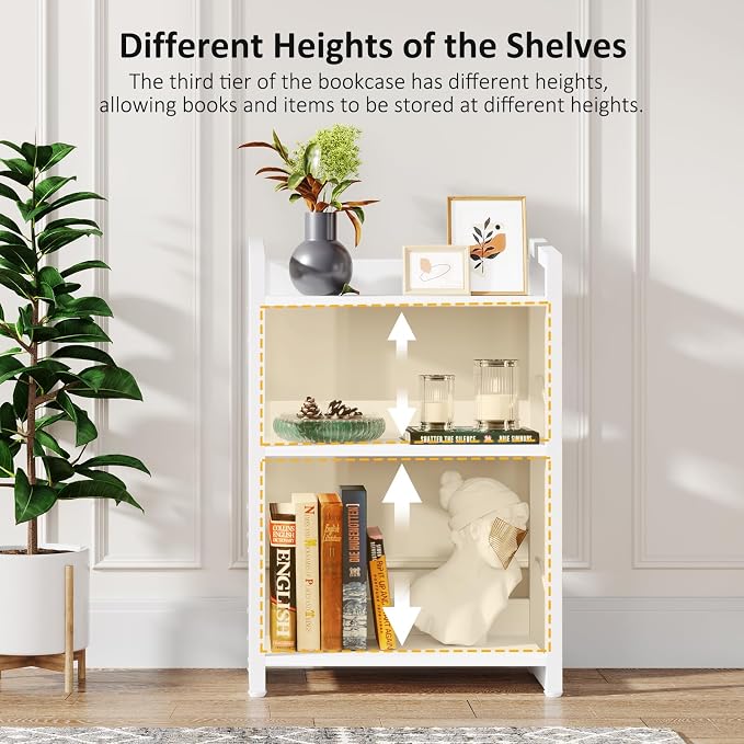 Hosfais Book Shelf Small Bookshelf - Image 5