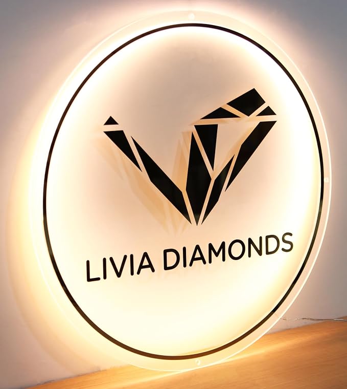 CIONAOR Custom Neon Sign, Personalized Backlit Illuminated LED Sign Customizable by CIONAOR
