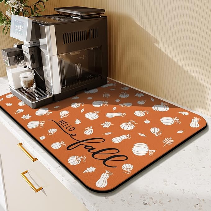 Fun Coffee Mat 23inx15in, Coffee Bar Mat - Image 2