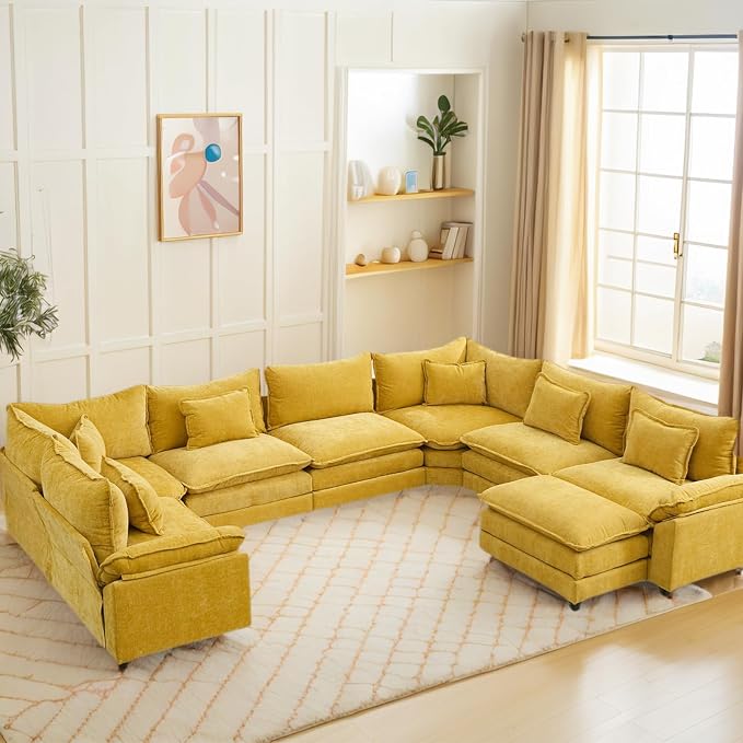 Corner Seat for Sectional Sofa, Modular Cloud Couch - Image 7