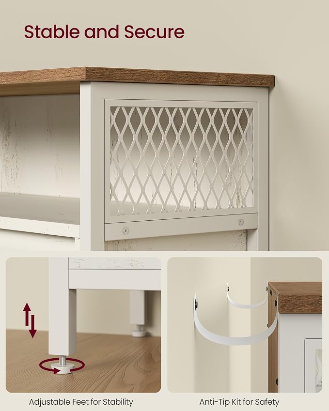 VASAGLE Buffet Cabinet, Coffee Bar Storage Cabinet, Sideboard - Image 6
