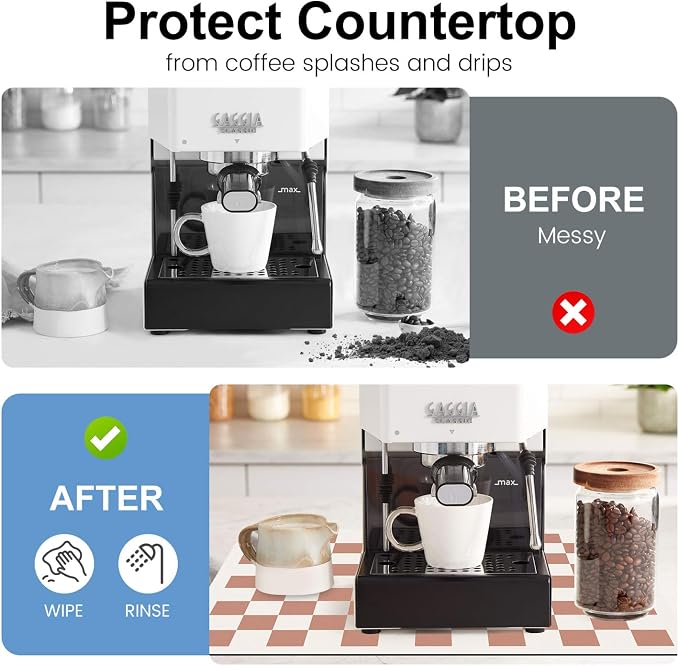 Clinuse Coffee Mats, Quick Dry Mat, Diatomite Absorbent Aesthetic Large Drying - Image 7