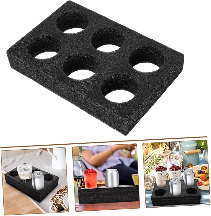 2 Pack Milk Tea Cup Holder Cup Carrier Tray - Image 8