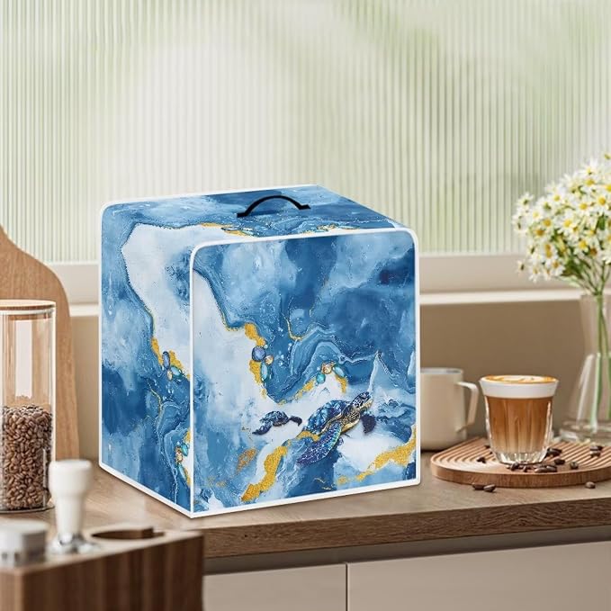 Marble Turtle Coffee Maker Dust Cover Universal Coffee Machine Covers - Image 3