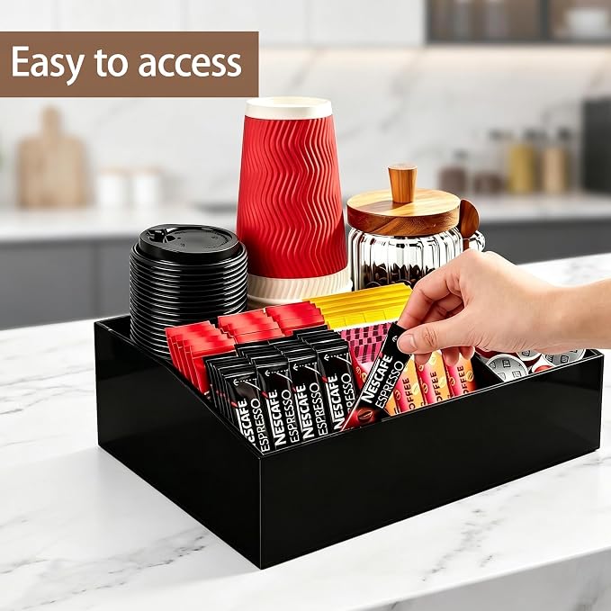Coffee Station Organizer for Countertop - Image 6