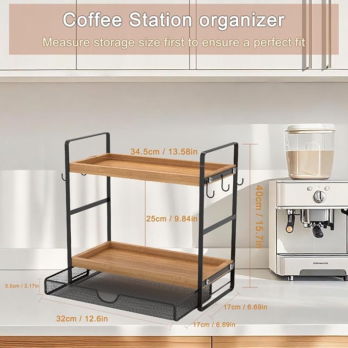 LEMIKKLE Coffee Station Organizer - Image 3