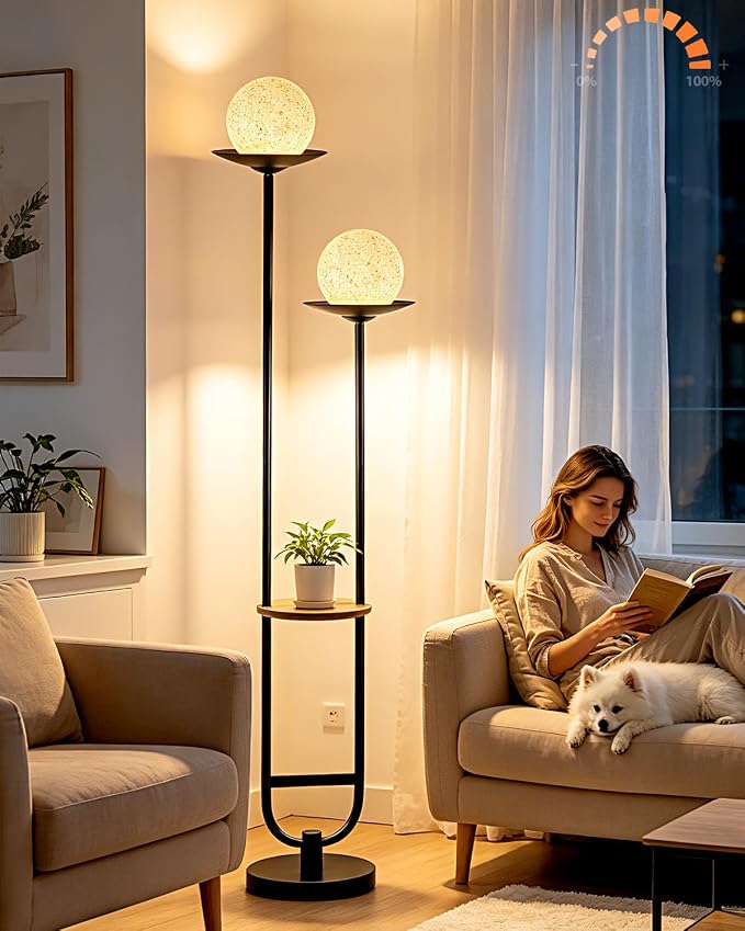 Lightdot 63IN Black Floor Lamp by LightdotLighting