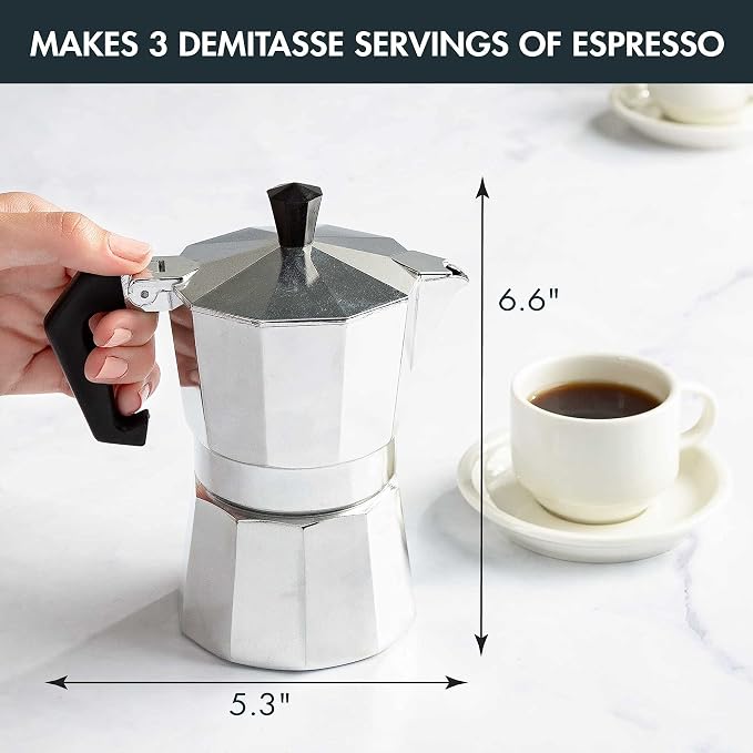 Primula Classic Stovetop Espresso and Coffee Maker, Moka Pot - Image 4