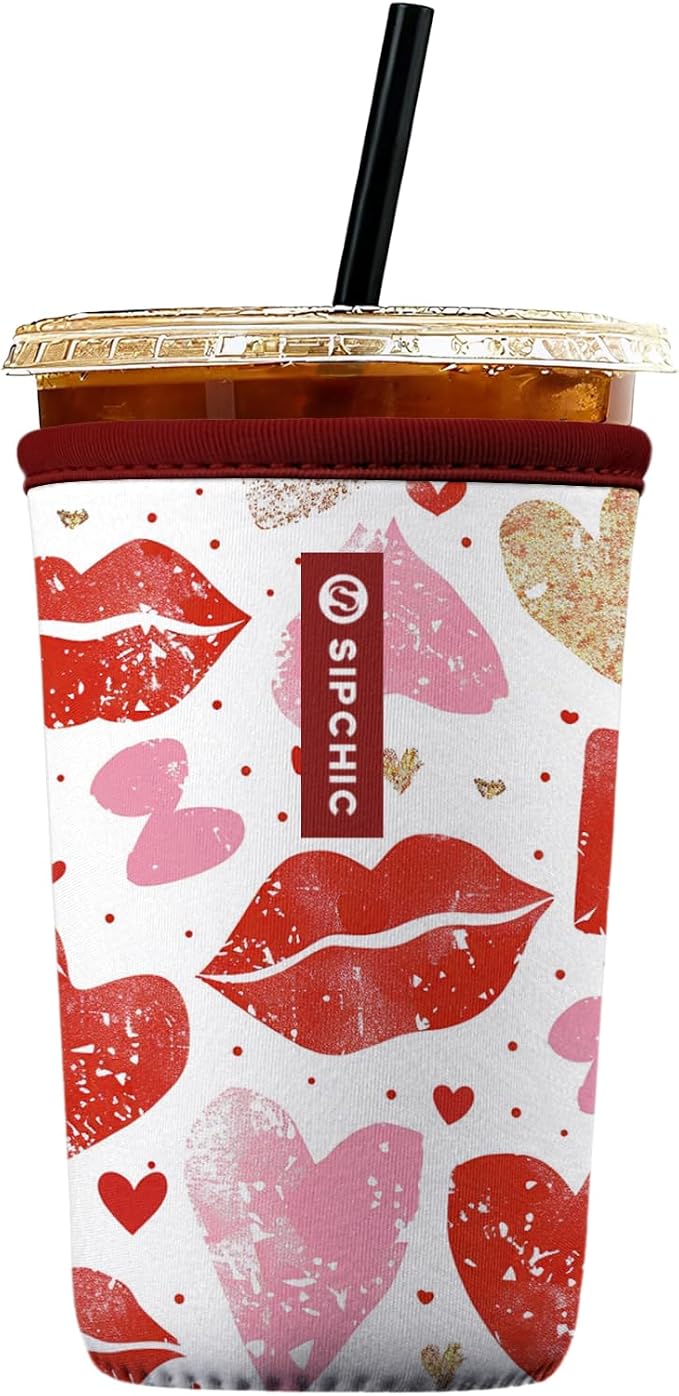 Iced Coffee Sleeve – Neoprene Reusable Cup Sleeves by Unknown