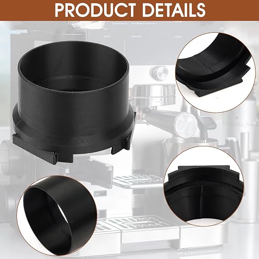 Portafilter Funnel for Ninja Luxe Cafe, Coffee Dosing Ring No-Mess Espresso - Image 2