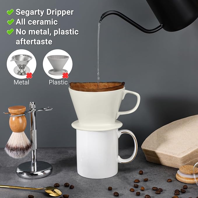 Segarty Pour Over Coffee Maker Set - Image 3