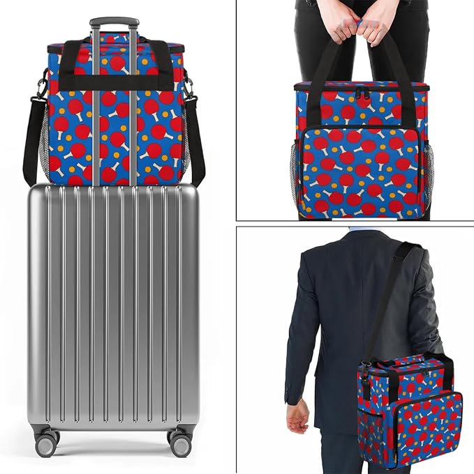Ping Pong Coffee Maker Travel Bag, Ping Pong Large Carrying Storage Case - Image 7