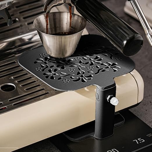 Coffee Scale Stand Carbon Steel Adjustable Height Weighing Rack - Image 8