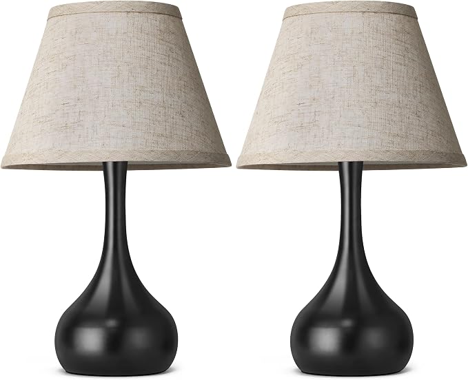 Touch Table Lamp for Bedroom Set of 2, 3-Way Dimmable Bedside Lamp for - Image 8