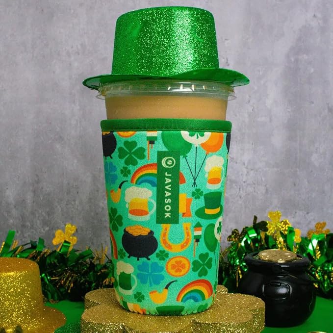 Sok It JavaSok Iced Coffee & Cold Soda Insulated Neoprene Cup Sleeve - Image 2