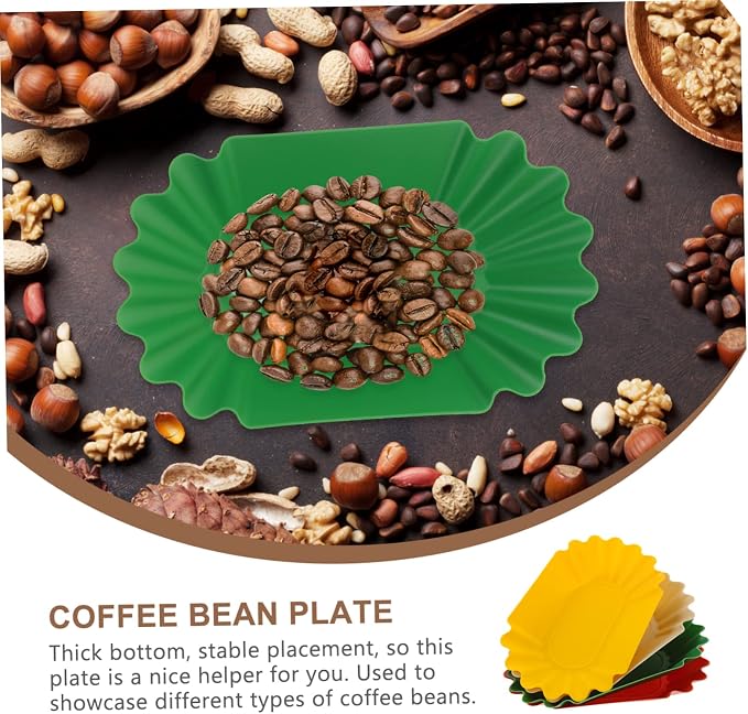 4pcs Coffee Bean Display Tray Multi-Functional Snack Measuring Plate - Image 7