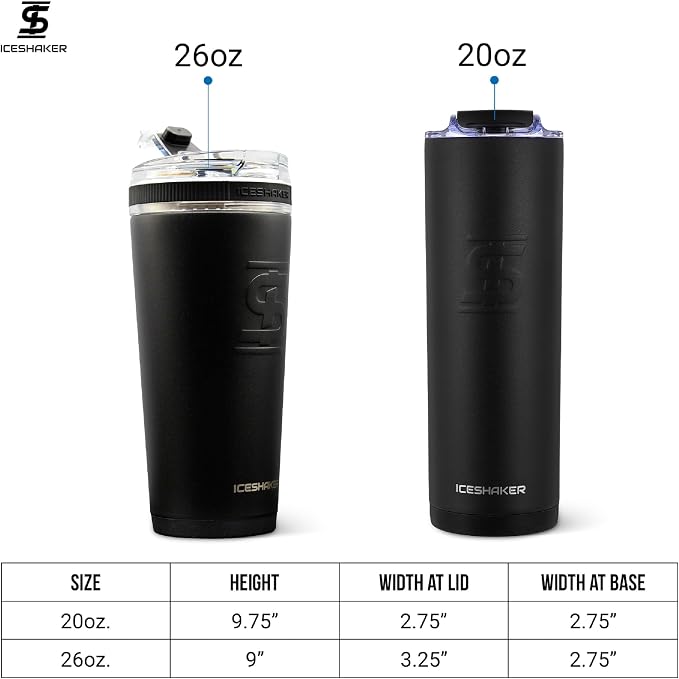 Ice Shaker Insulated Stainless Steel Tumbler | 20 oz - Image 5