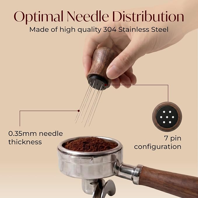 WDT Espresso Distribution Tool – Coffee Distributor - Image 3